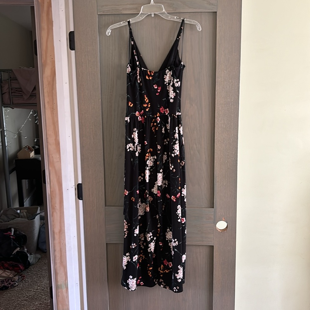 EUC size small Kaileigh jumpsuit in black floral print - Picture 4 of 6